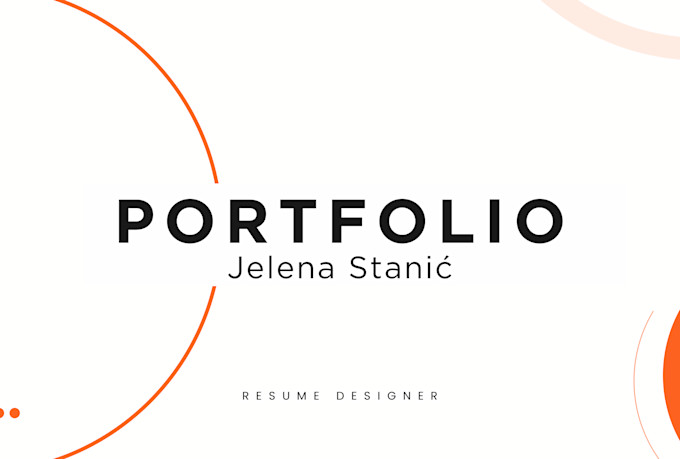 design a professional resume, CV with canva